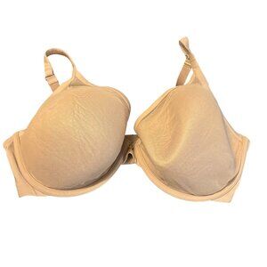 Thirdlove 24/7 Classic Contour Plunge Bra 38F Nude